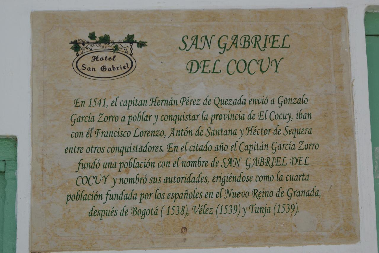 Hotel San Gabriel El Cocuy 外观 照片